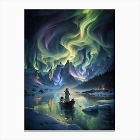 Dreaming of Northern Lights Canvas Print