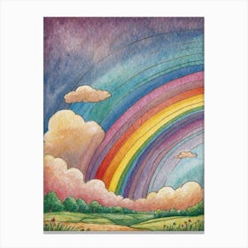 Rainbow In The Sky 3 Canvas Print