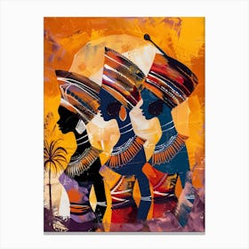 Egyptian Women Canvas Print