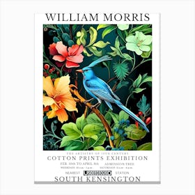 William Morris Exhibitions Birds Series 28 Canvas Print