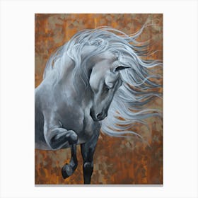 White Horse Canvas Print