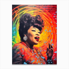 Ella Fitzgerald (1) Canvas Print