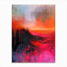 Abstract - Sunset Canvas Print