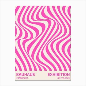 Bauhaus Exhibition 3 Canvas Print