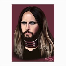 Jared Leto Canvas Print