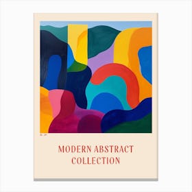 Modern Abstract Collection Poster 34 Canvas Print