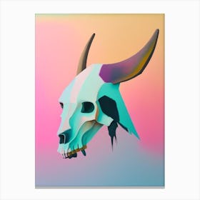 Animal Skull 2  Paul Klee Canvas Print
