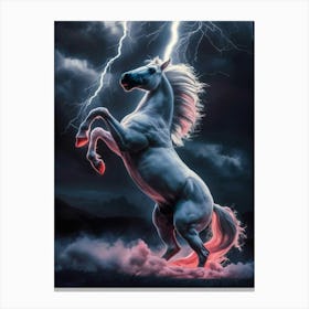 Lightning Horse Canvas Print