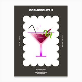 Cosmopolitan Dark Canvas Print