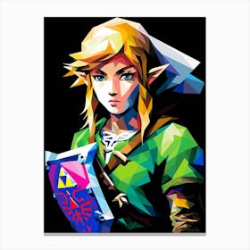 Legend Of Zelda Link 1 Canvas Print