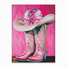 Cowgirl Boots 3 Canvas Print