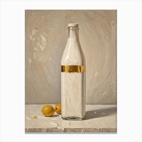 Milk Bottle no1 Canvas Print