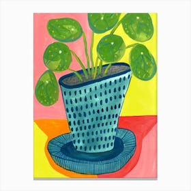 Money Plant Canvas Print