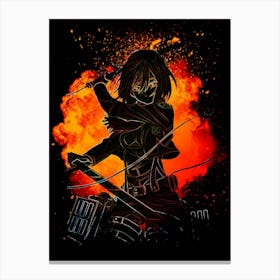 Attack On Titan Canvas Print