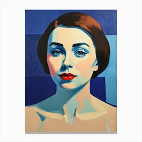 Portrait Of A Woman 10 Canvas Print