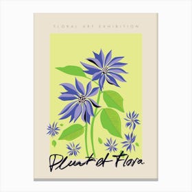 Floral Exhibition Canvas Print