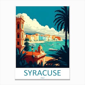 Italy Syracuse Travel 1 Canvas Print