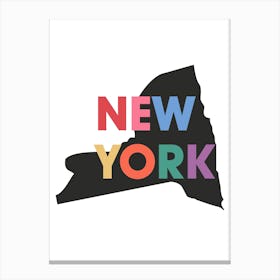 Abstract New York Canvas Print
