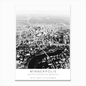 Minneapolis Usa Canvas Print