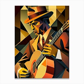 Acoustic Guitar Canvas Print