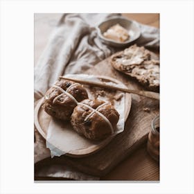 Hot Cross Buns Canvas Print