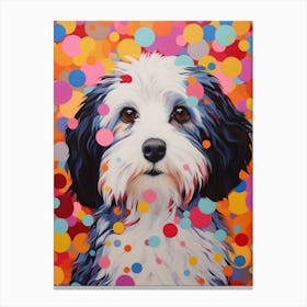 Shih Tzu Pop Art Inspired 2 Canvas Print