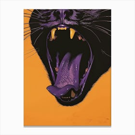 Black Cat 26 Canvas Print