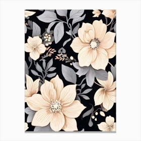 Floral Wallpaper 20 Canvas Print