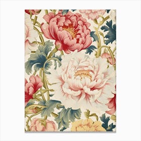 Peonies 25 Canvas Print