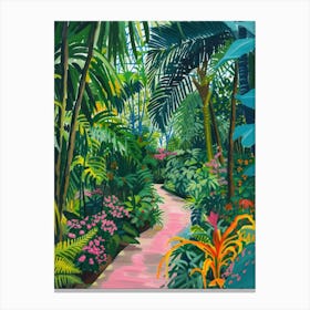 Barbican Conservatory London Parks Garden 1 Painting Canvas Print