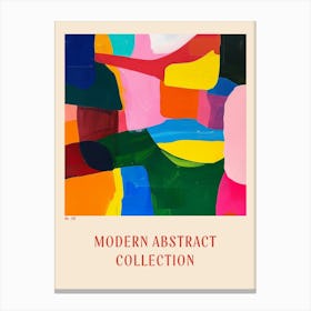 Modern Abstract Collection Poster 6 Canvas Print