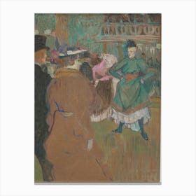 Quadrille At The Moulin Rouge (1892), Henri de Toulouse-Lautrec Canvas Print