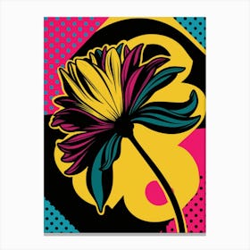 Pop Flower Canvas Print