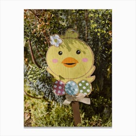 Easter Chick 12 Canvas Print