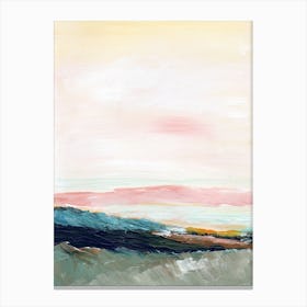 Light Over Sea Canvas Print