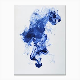 Blue Smoke 1 Canvas Print