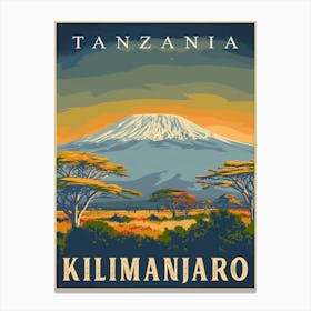 Mount Kilimanjaro, Tanzania Canvas Print