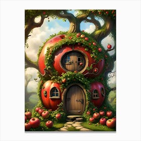 Fairy Apple Cottage #6 Canvas Print