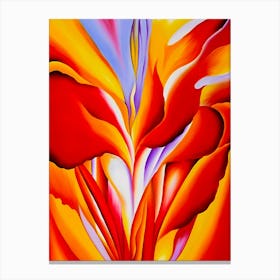 Georgia O'Keeffe - Red Canna, 1924 1 Canvas Print