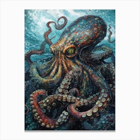 Octopus 6 Canvas Print