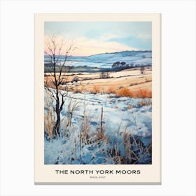 The North York Moors England 2 Poster Canvas Print