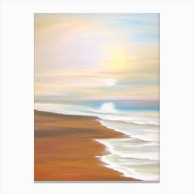 Outer Banks Beach, North Carolina Neutral 1 Canvas Print