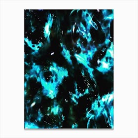 Blue Cenote Canvas Print
