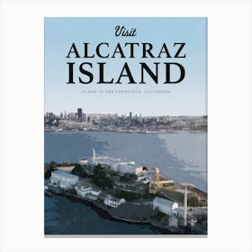 Alcatraz Island Canvas Print