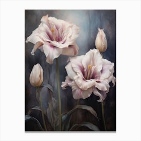 Delicate Fl Canvas Print