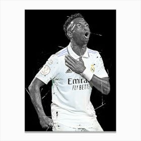 Vinicius Junior Real Madrid Canvas Print