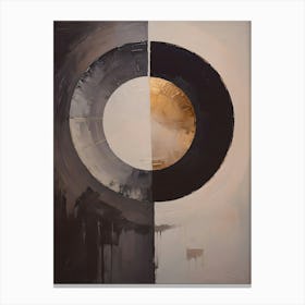 Axis of Eternity: Abstract Expressionism Canvas Print