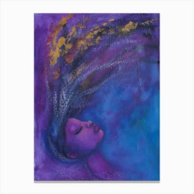 Dreaming Woman Canvas Print