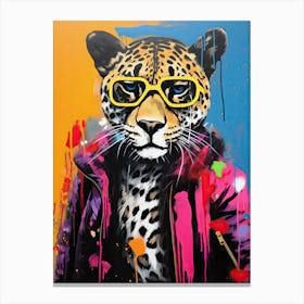 Street Spots Ballet: Cheetah's Canvas Print