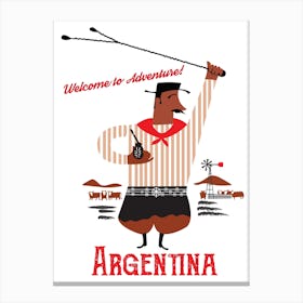 Argentina Canvas Print